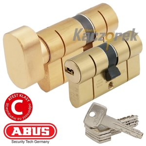 Abus 306 - D10 40/50 + KD10 50G/40 vložka v systému 1 klíč mosaz matná