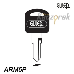 Bytový 034 - surový mosazný klíč - Guler ARM5P