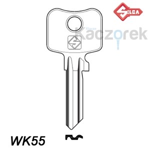 Silca 029 - surový klíč - WK55