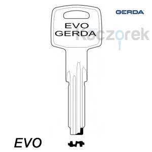 Gerda 005 - surový klíč - EVO