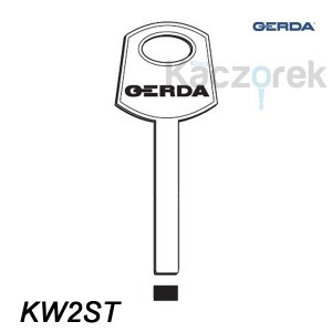 Gerda 015 - surový klíč -  KW2ST - SECURE 2