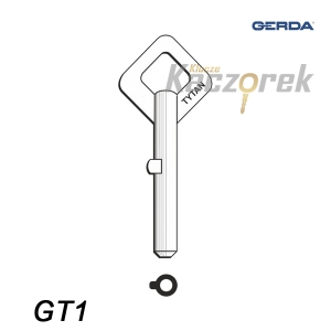 Gerda 029 - surový klíč - GT1