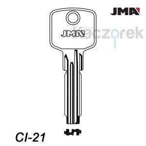 JMA 048 - surový klíč - CI-21