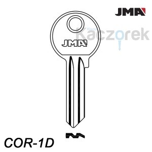 JMA 010 - surový klíč - COR-1D