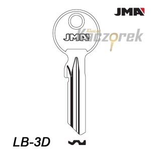 JMA 064 - surový klíč - LB-3D