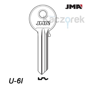 JMA 040 - surový klíč - U-6I