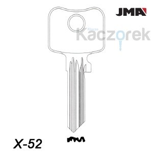 JMA 044 - surový klíč - X-52