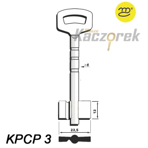 Zásuvný 022 - surový klíč - KPCP 3 - dlouhý