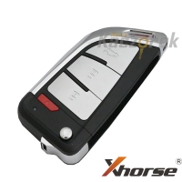 Xhorse 030 - XKKF20EN - surový klíč - dálkový ovladač