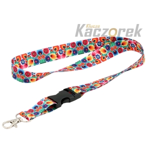 Klíčenka 088 - 20 mm - rychloupínací - květiny