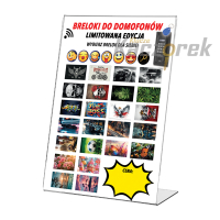 Výstavní deska a4 A4 s reklamním letákem