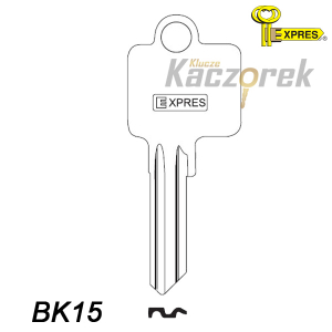 Expres 502 - surový ocelový klíč - BK15
