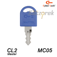 Rezidenční 248 - surový klíč - Cyber Lock CL2 Master MC05
