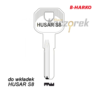 Bytový 238 - surový mosazný - B-Harko pro cylindrické vložky HUSAR S8