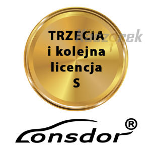 Lonsdor - TŘETÍ a následující licence S