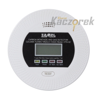 Senzor 004 – detektor oxidu uhelnatého a plynu – Zamel CTG-02