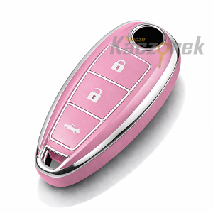 Pouzdro TPU 443 - Suzuki - růžové