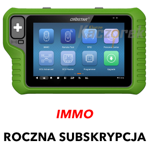 Roční předplatné IMMO pro Key Master G3 – OBD Star